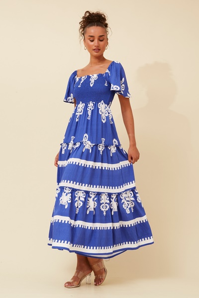 VINKA BOHO MAXI DRESS