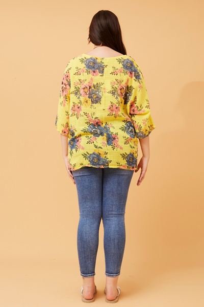 VIRDIS FLORAL TOP