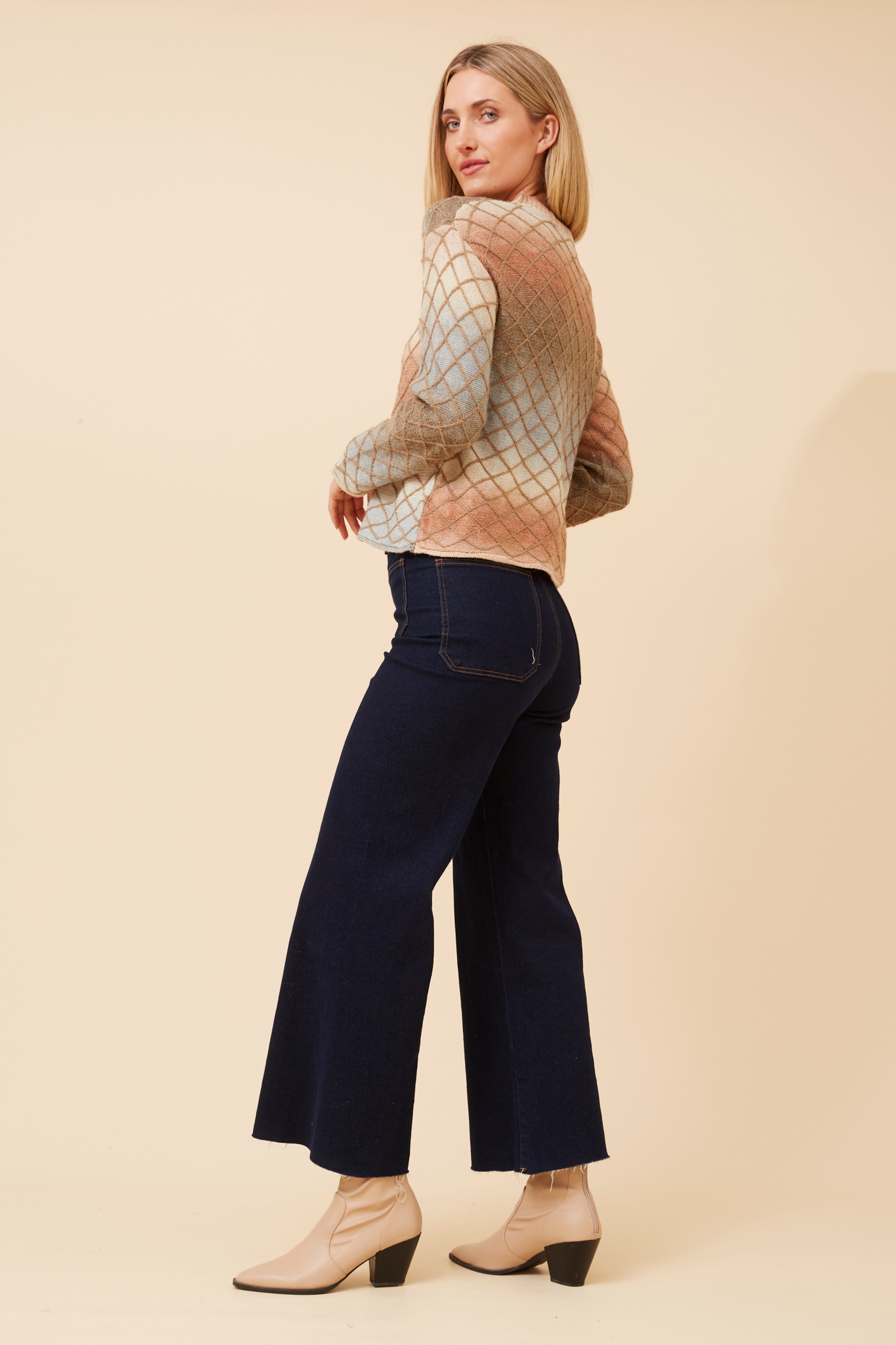 WANDIN JACQUARD KNIT PULLOVER