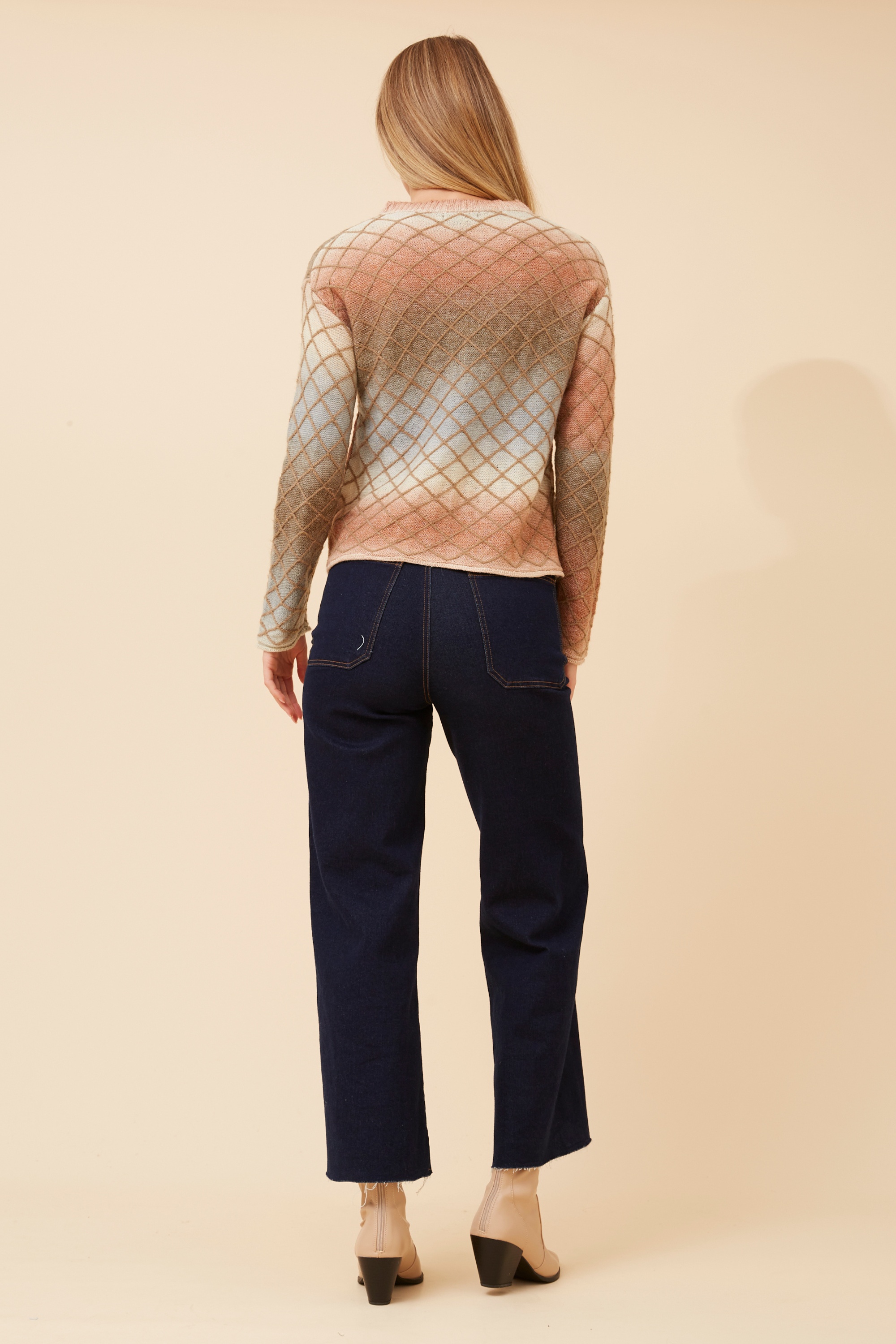 WANDIN JACQUARD KNIT PULLOVER