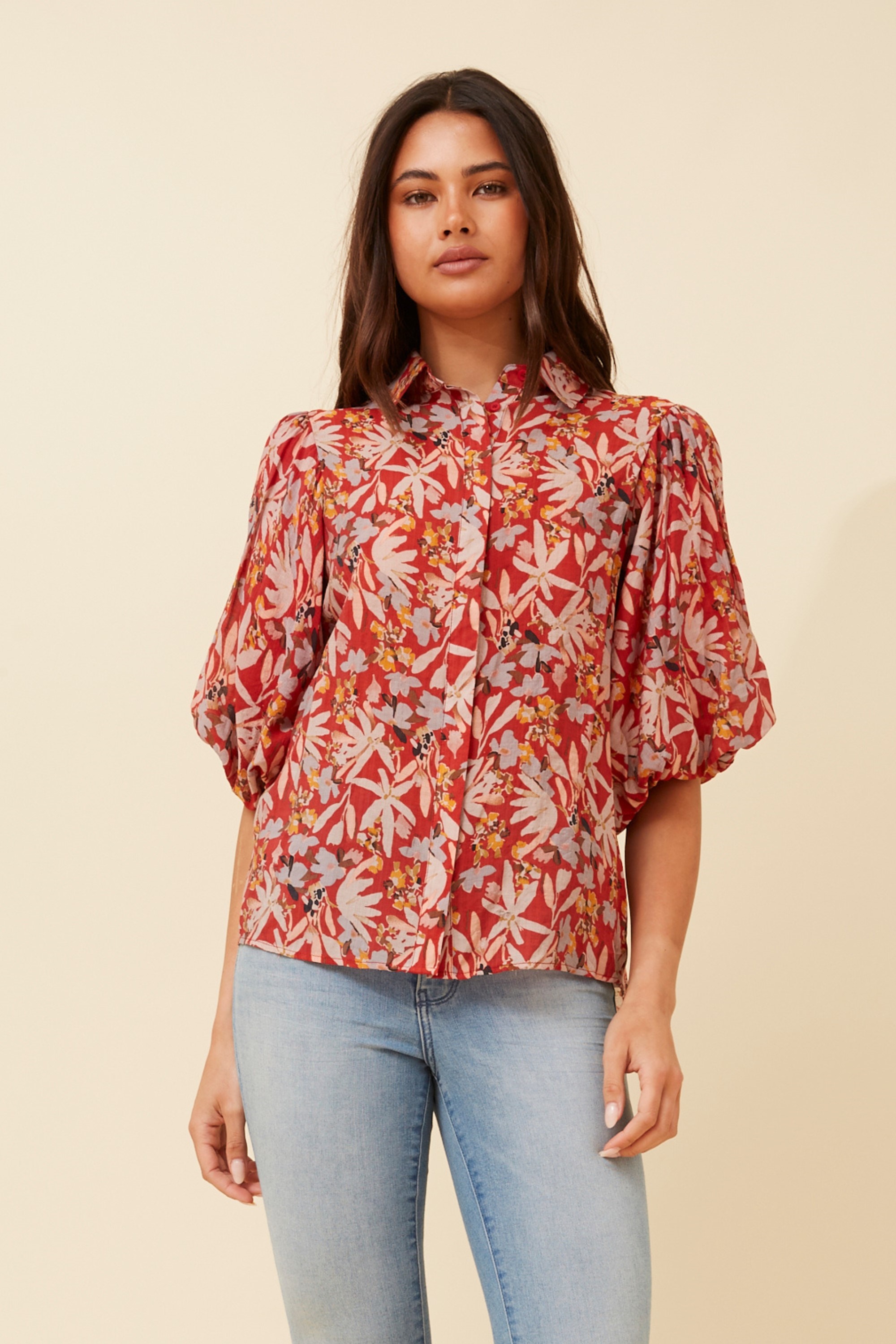 WILKIE PUFF SLEEVE SHIRT