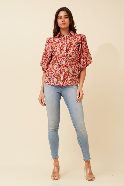 WILKIE PUFF SLEEVE SHIRT