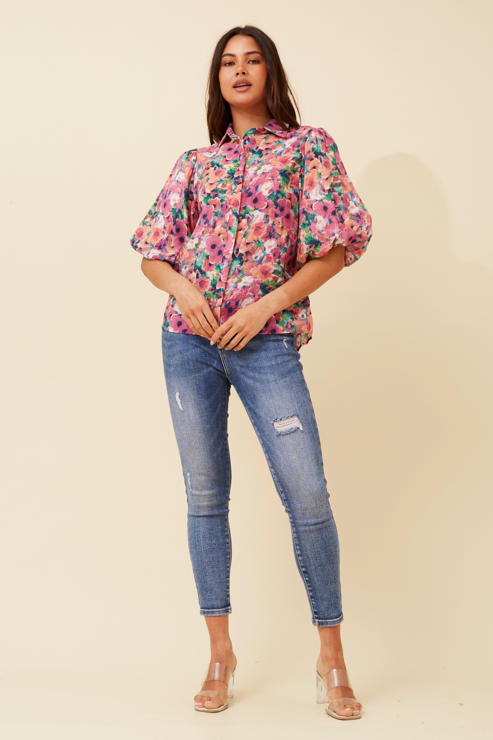 WILKIE PUFF SLEEVE SHIRT