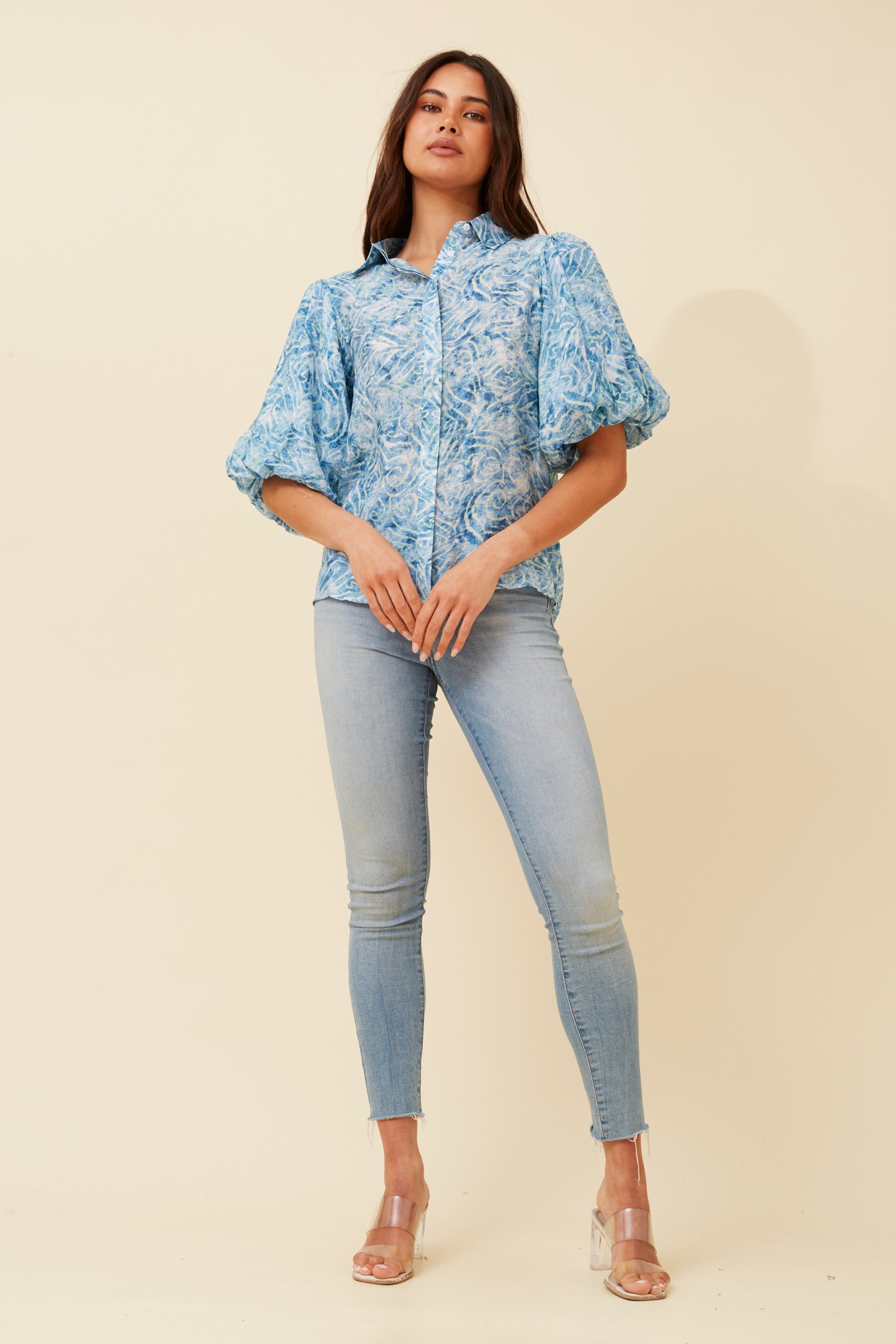 WILKIE PUFF SLEEVE SHIRT