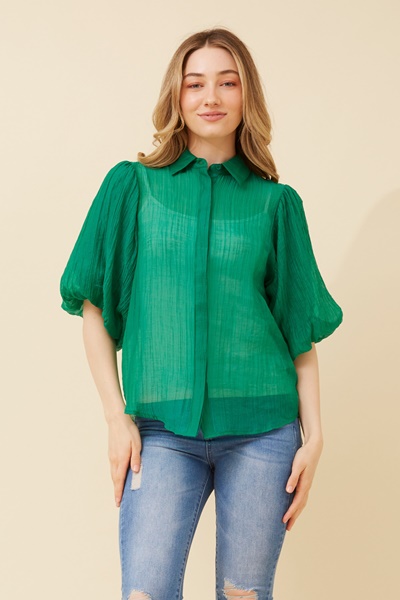 WILKIE PUFF SLEEVE SHIRT