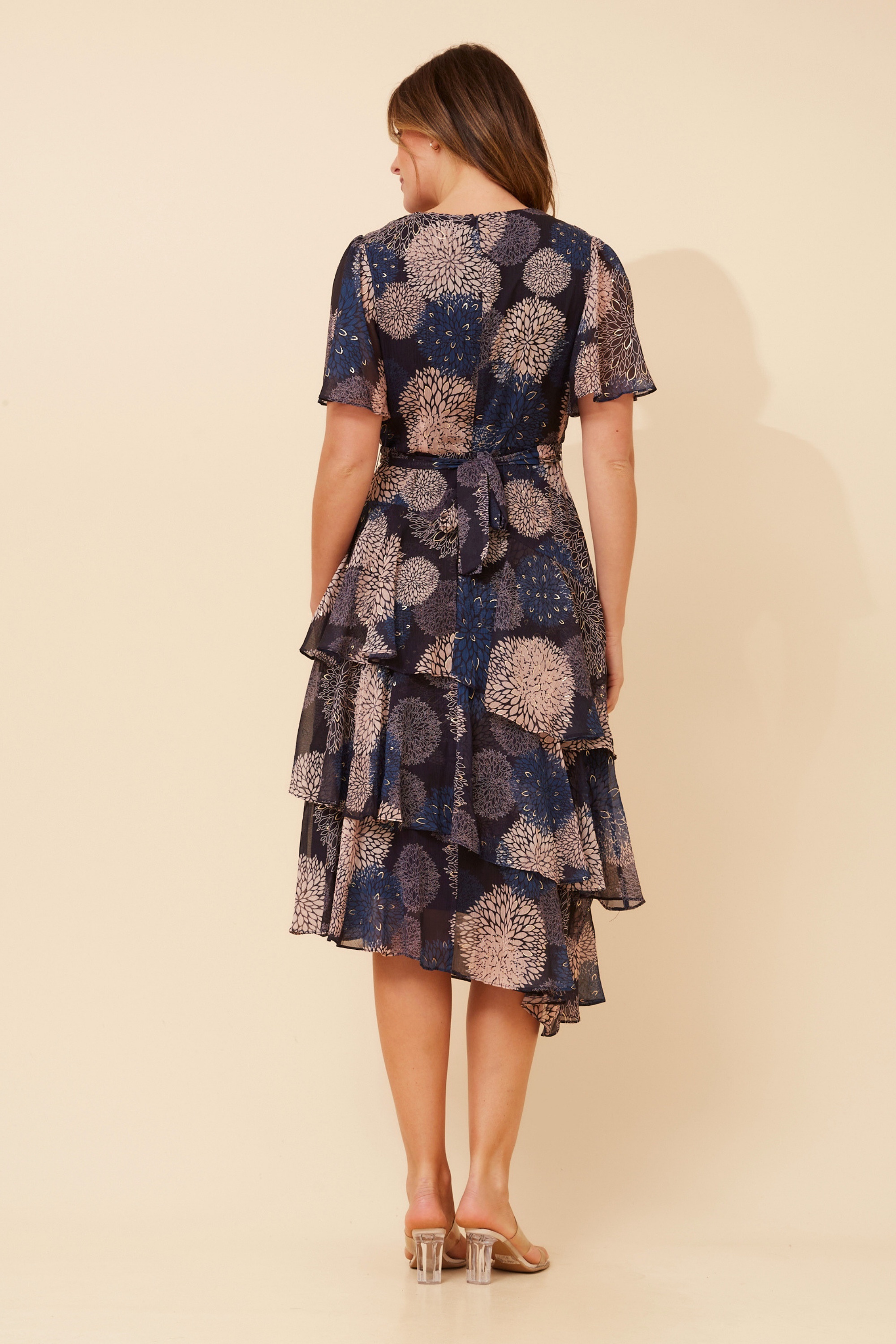 WINDSOR FLORAL MIDI DRESS