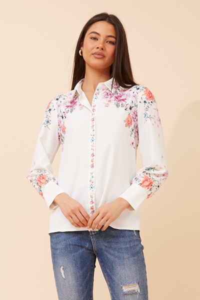 WYN FLORAL PRINT SHIRT