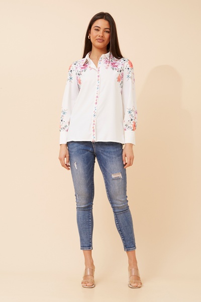 WYN FLORAL PRINT SHIRT