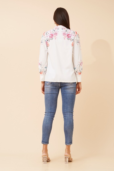 WYN FLORAL PRINT SHIRT