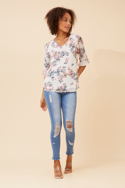 WYNN FLORAL BLOUSE