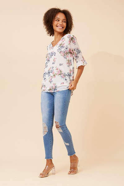 WYNN FLORAL BLOUSE
