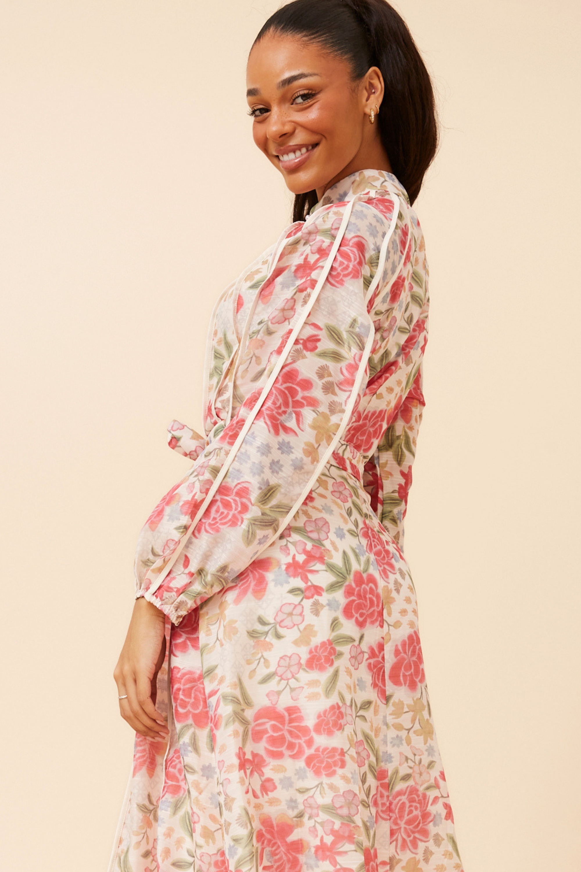 WYNTER FLORAL MAXI DRESS