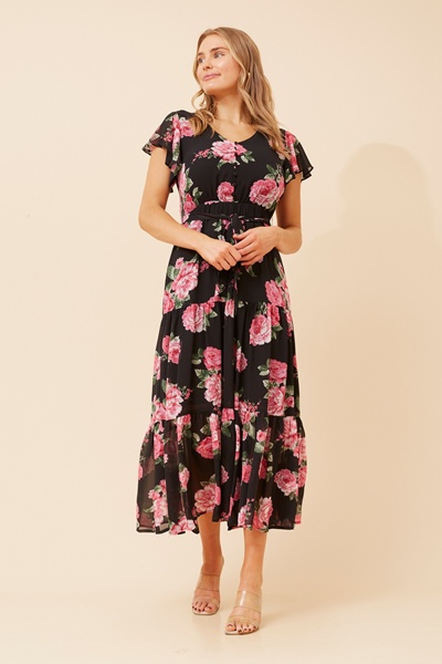 YASMIN FLORAL MAXI DRESS