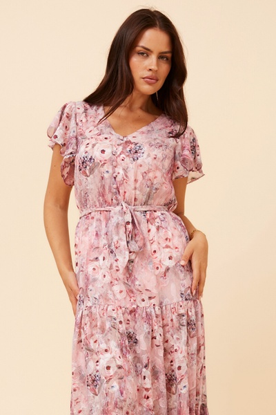 YASMIN FLORAL MAXI DRESS