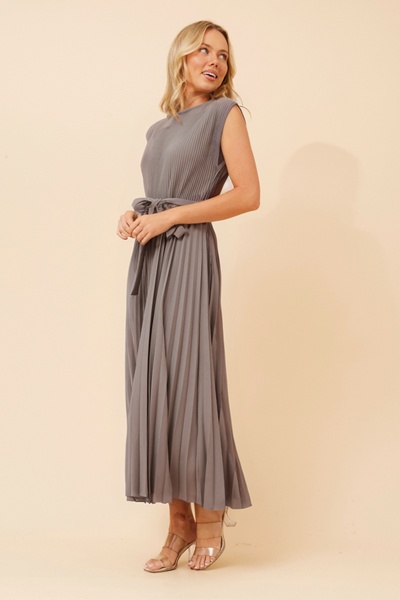 YESENIA SOLID MAXI DRESS