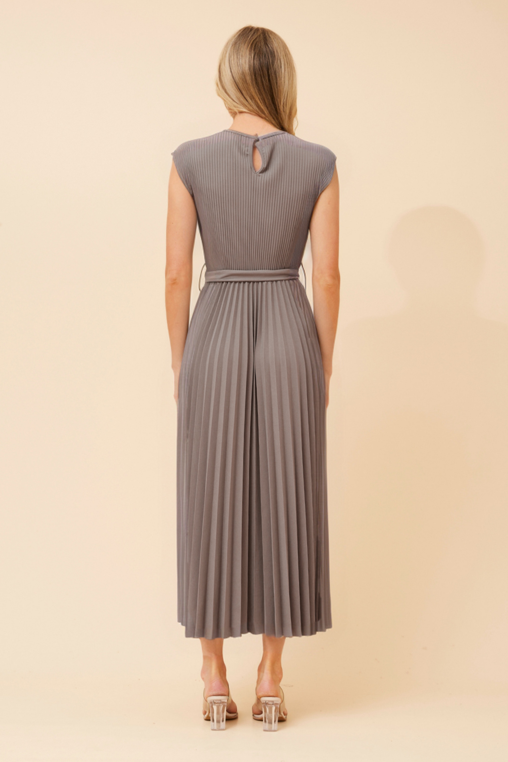 YESENIA SOLID MAXI DRESS