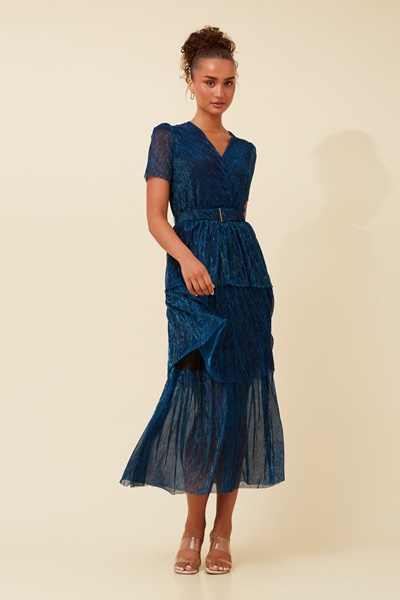 YOKO SHIMMER MAXI DRESS