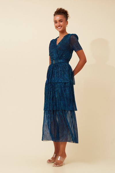 YOKO SHIMMER MAXI DRESS