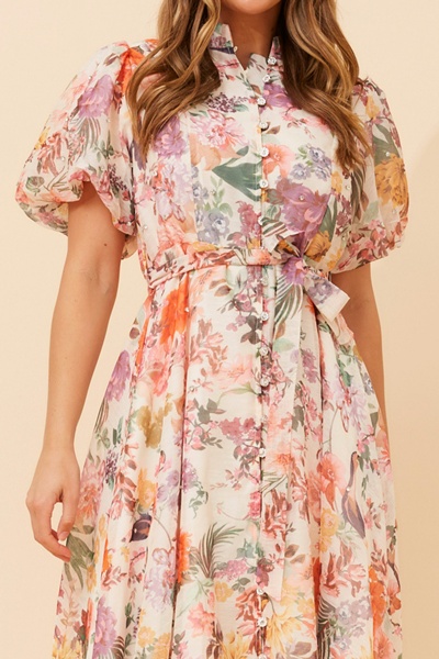 YORI FLORAL MAXI DRESS