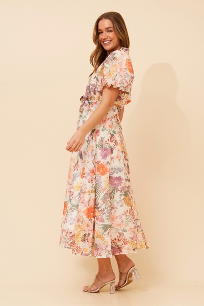 YORI FLORAL MAXI DRESS