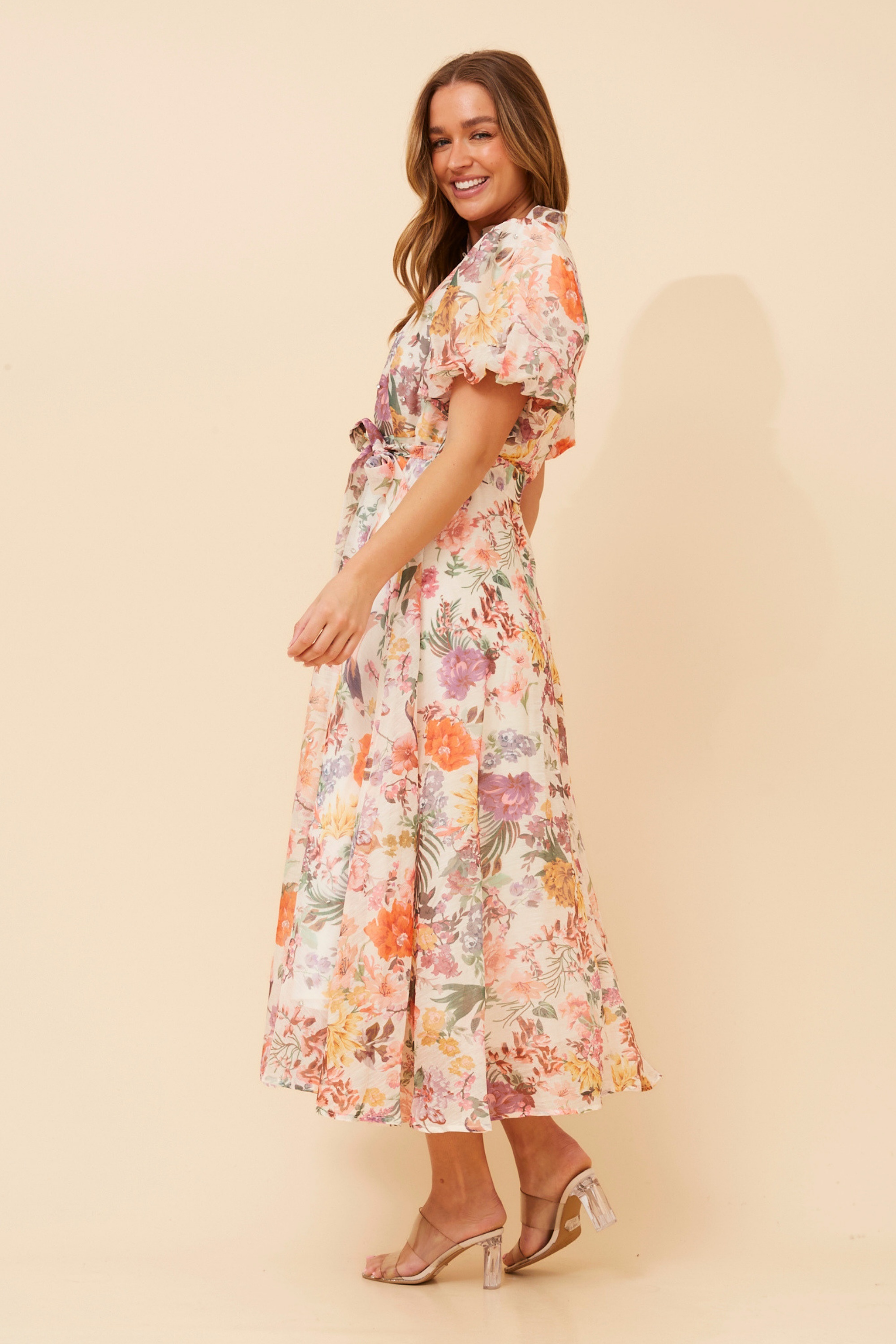 YORI FLORAL MAXI DRESS