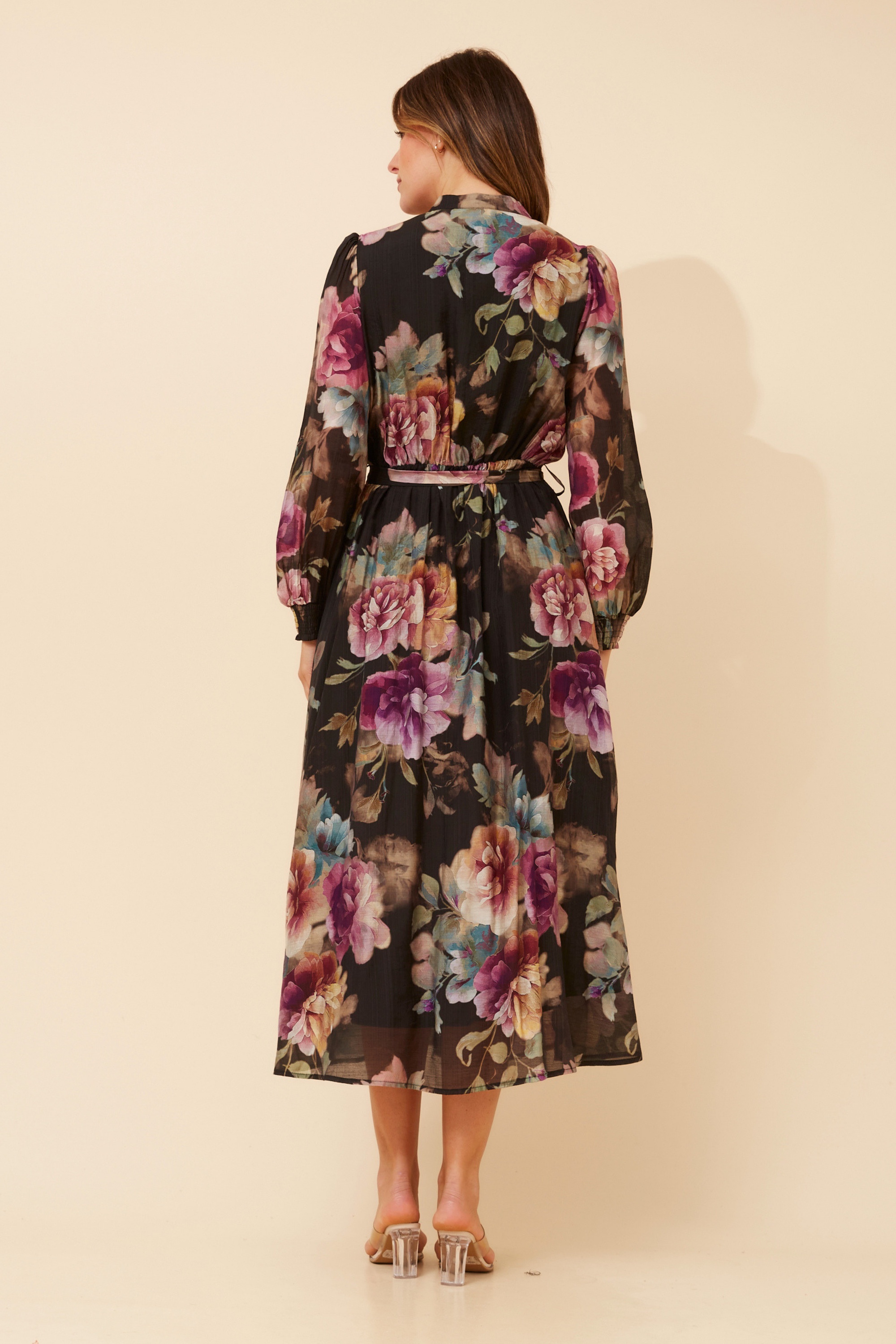 YUK FLORAL MAXI DRESS