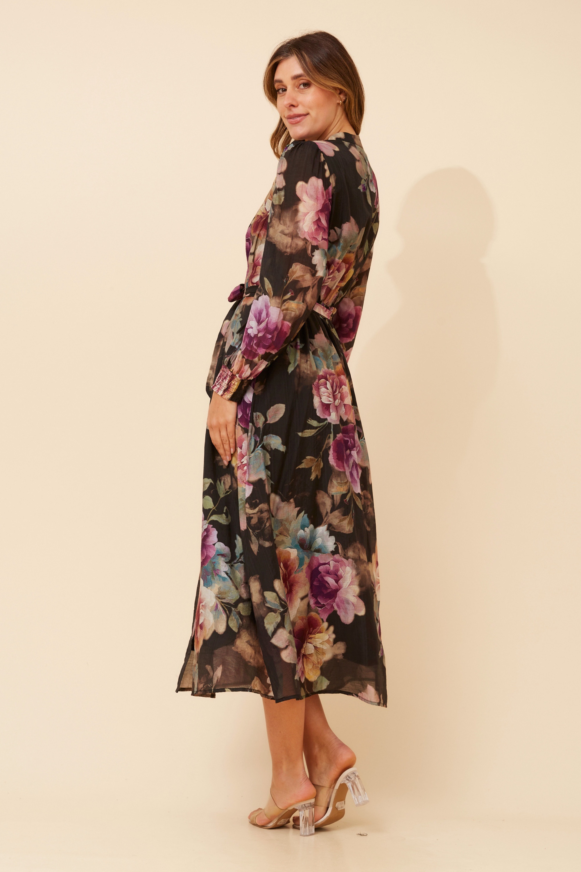 YUKTI FLORAL MAXI DRESS