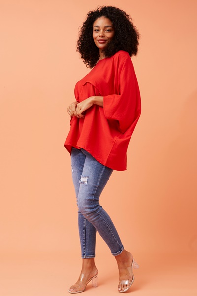 YURI OVERSIZED TOP