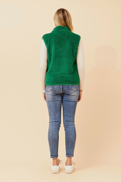 ZABRINA FAUX FUR VEST