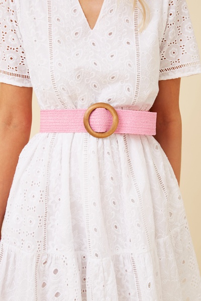 ZADA STRAW BELT