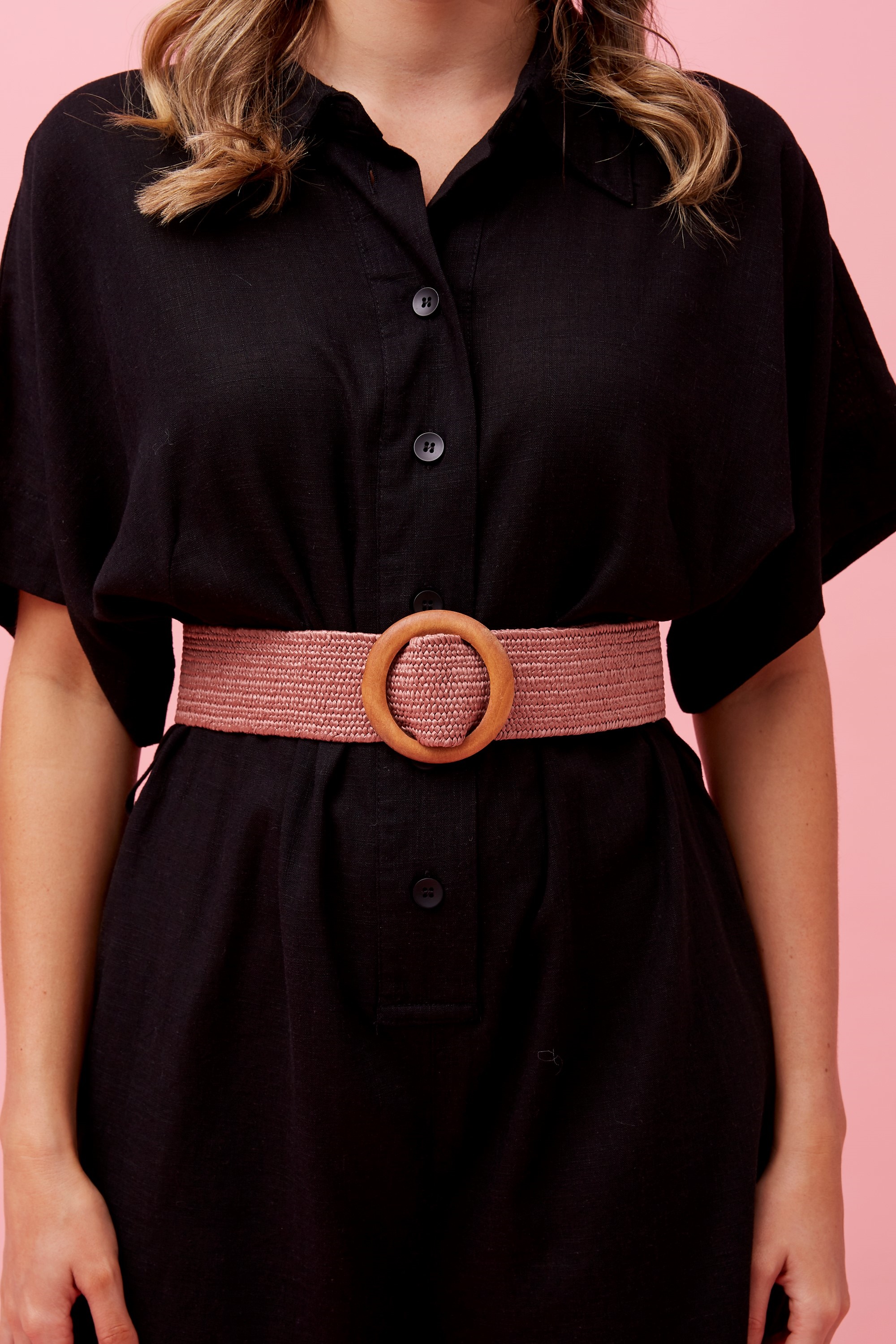 ZADA STRAW BELT