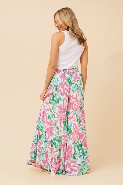 ZAELIA FLORAL PANTS