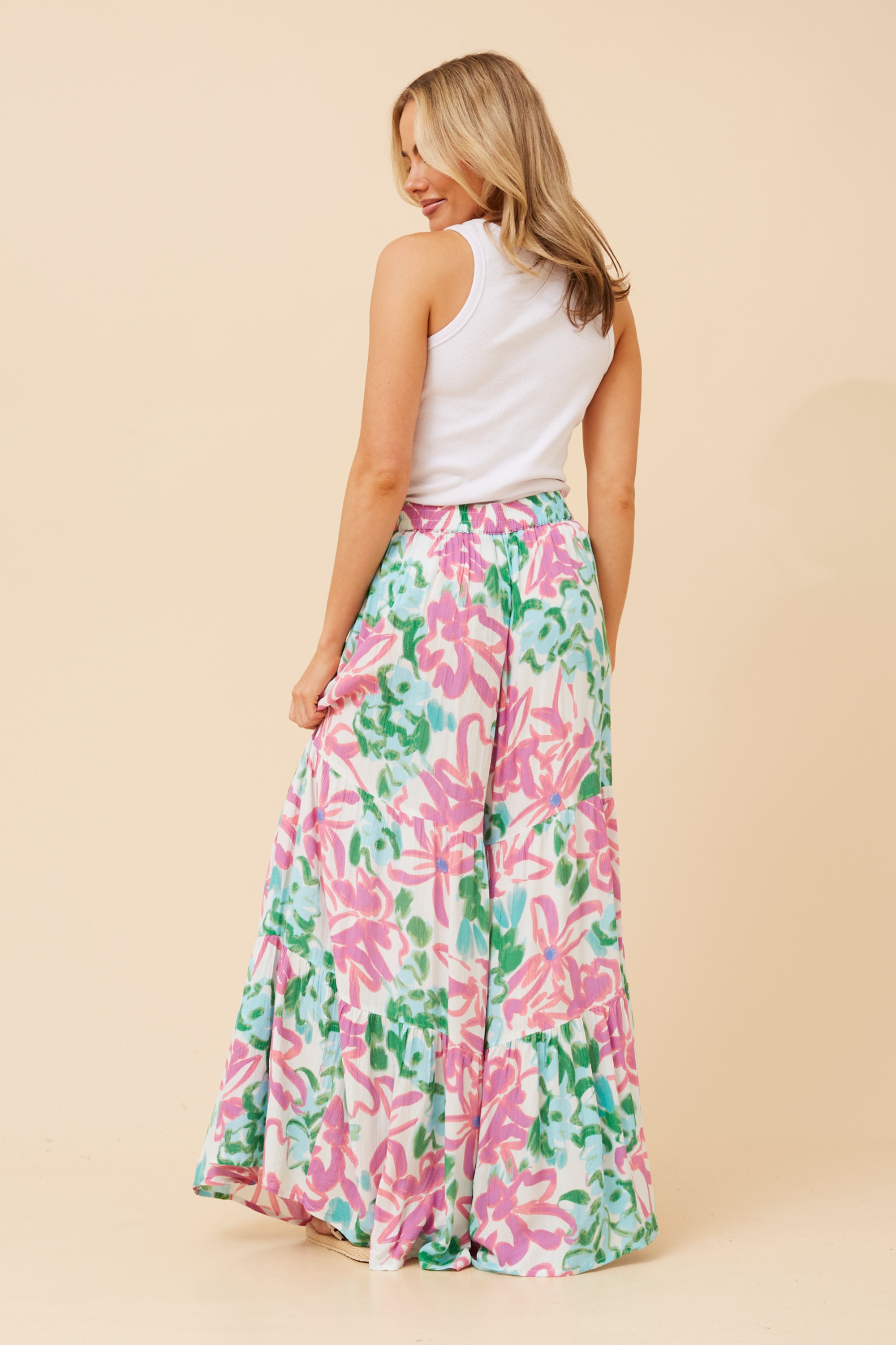 ZAELIA FLORAL PANTS