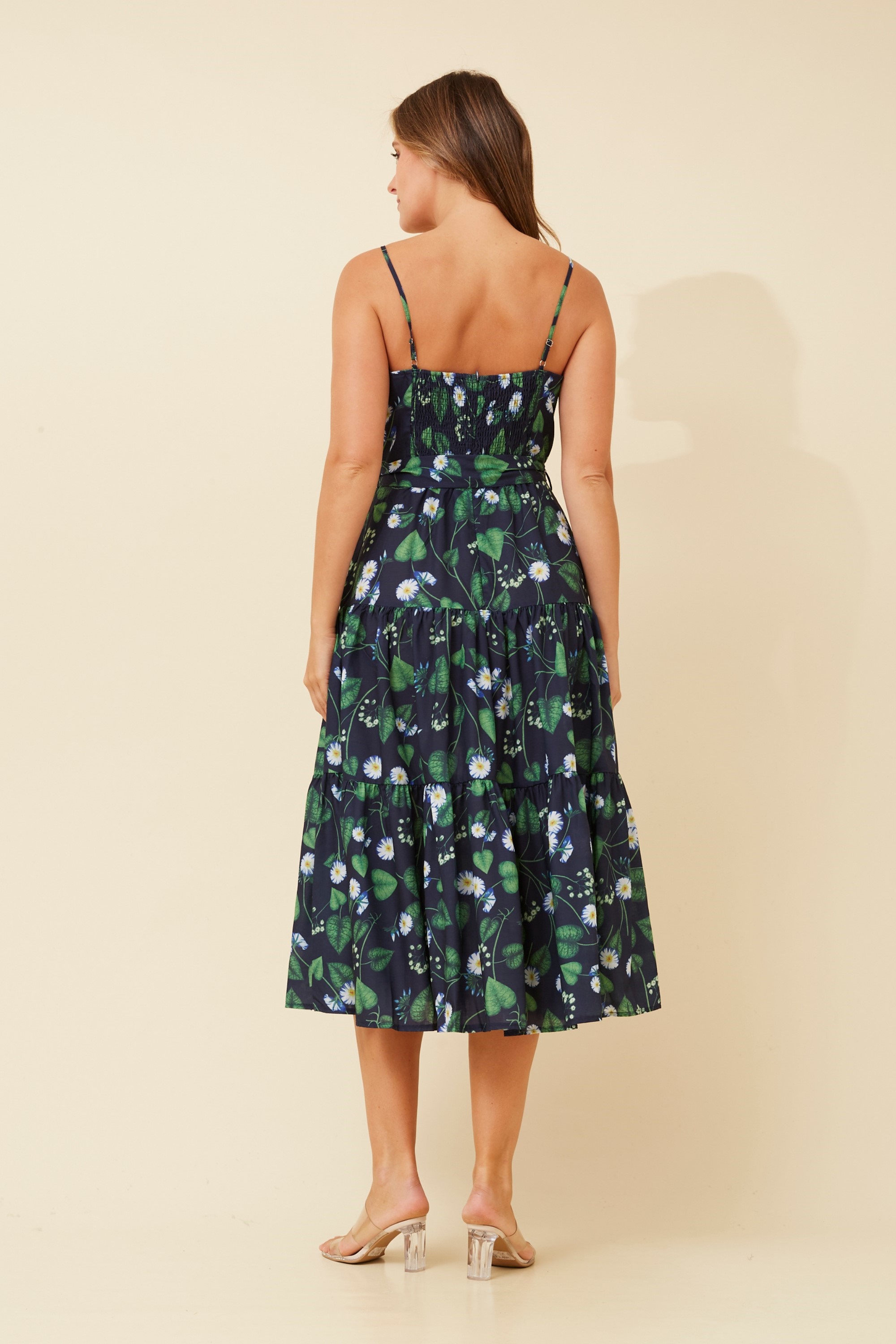 ZAFIRA FLORAL MIDI DRESS