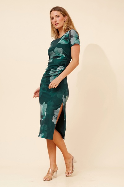 ZAINA FLORAL BODYCON DRESS