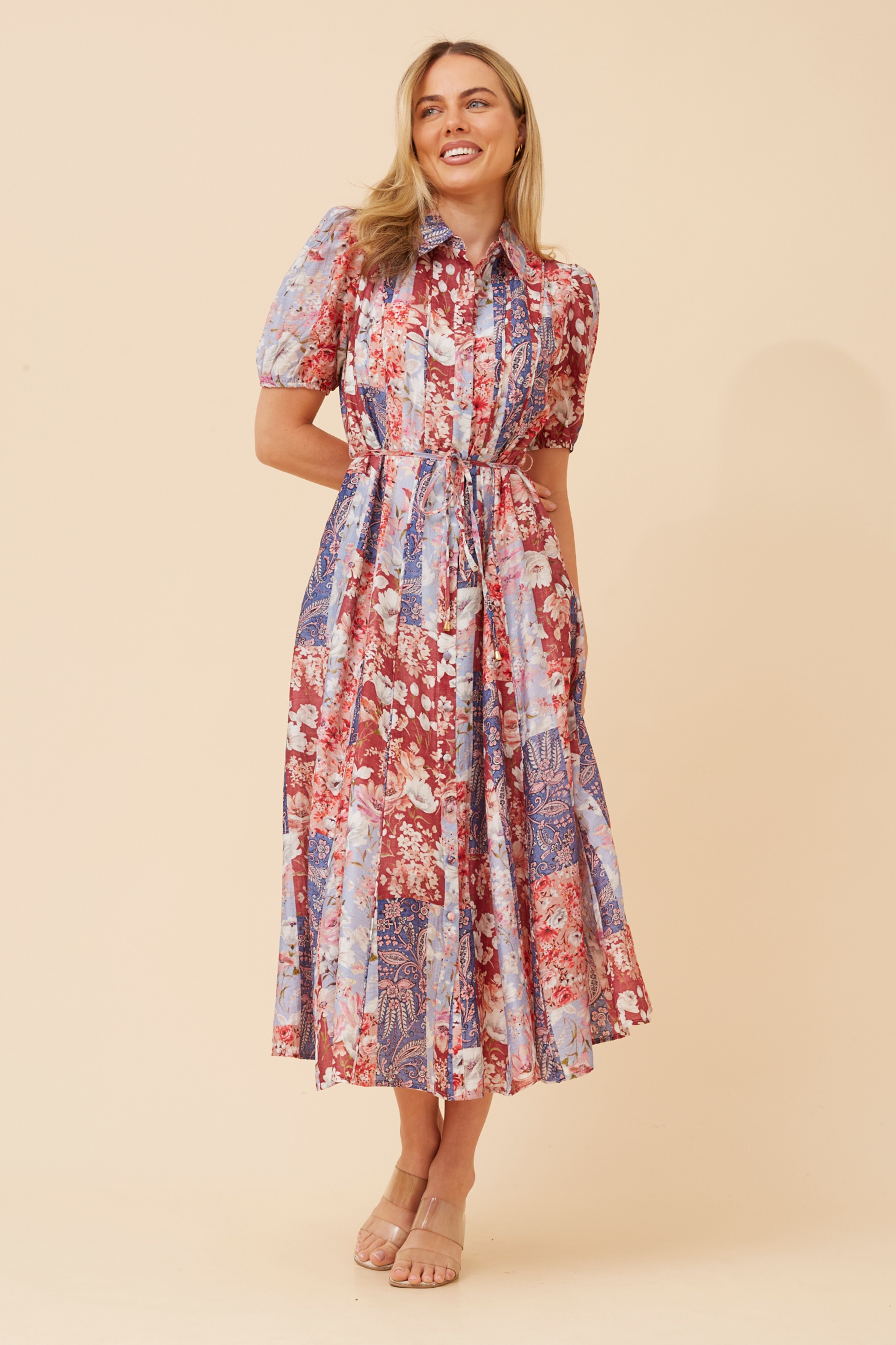 ZAINAB FLORAL MIDI DRESS