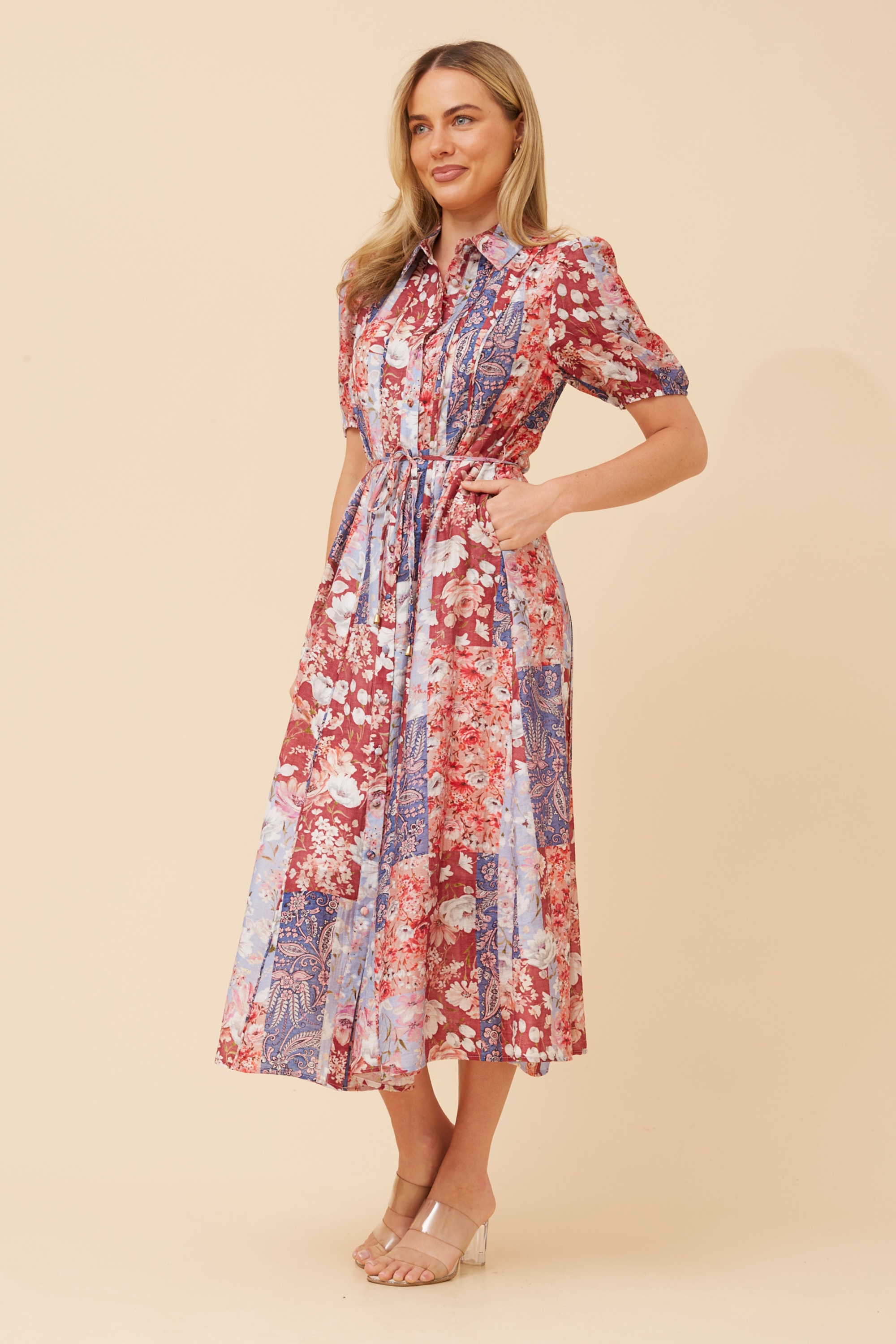 ZAINAB FLORAL MIDI DRESS