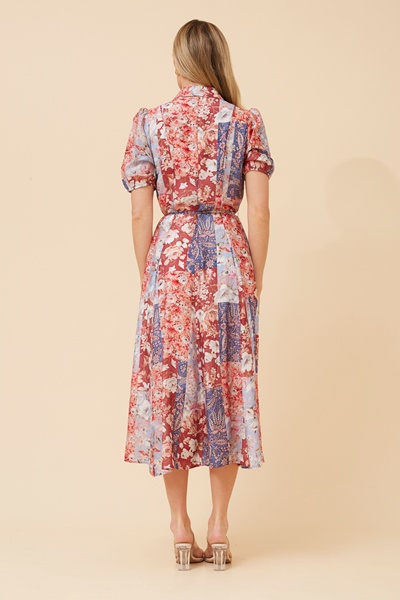 ZAINAB FLORAL MIDI DRESS