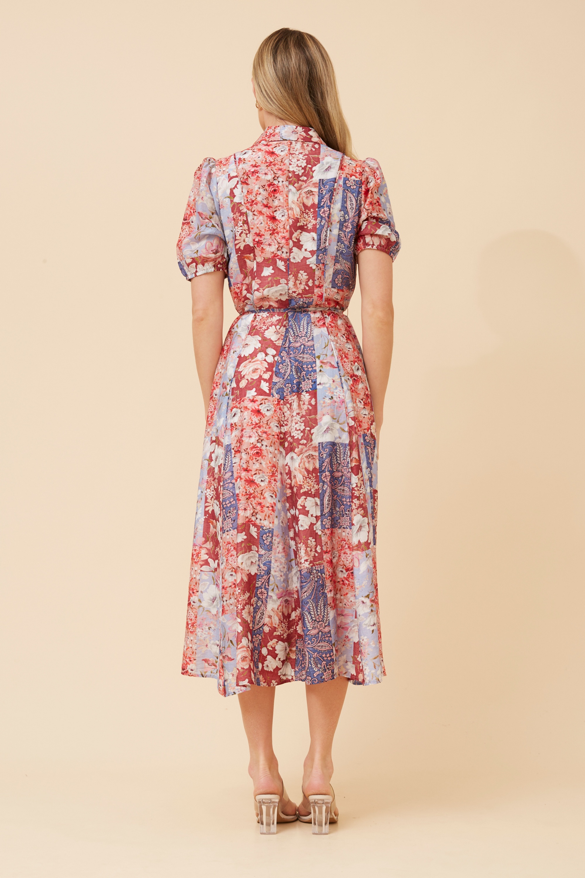 ZAINAB FLORAL MIDI DRESS