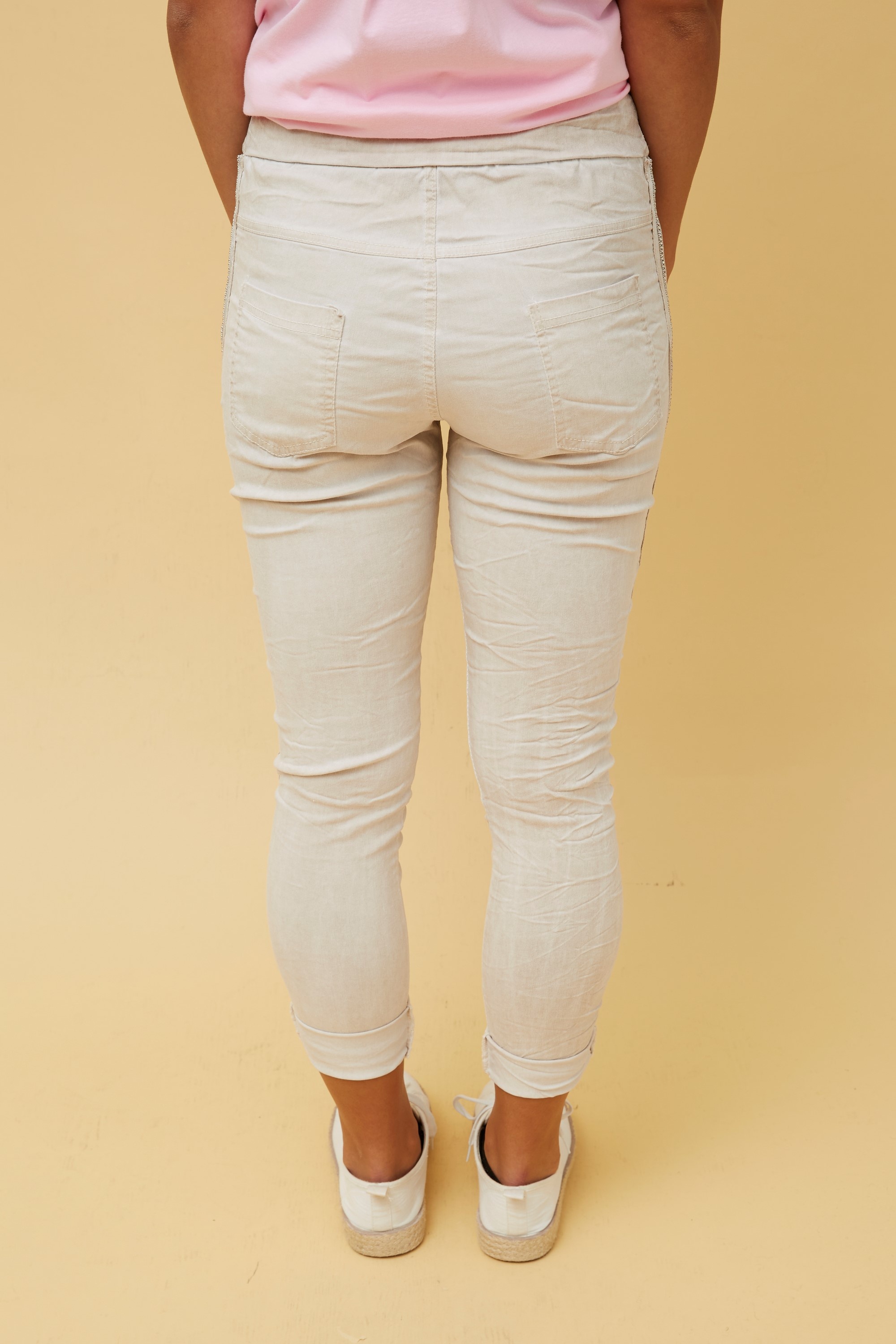 ZANJA DIAMANTE DETAIL JOGGER PANTS
