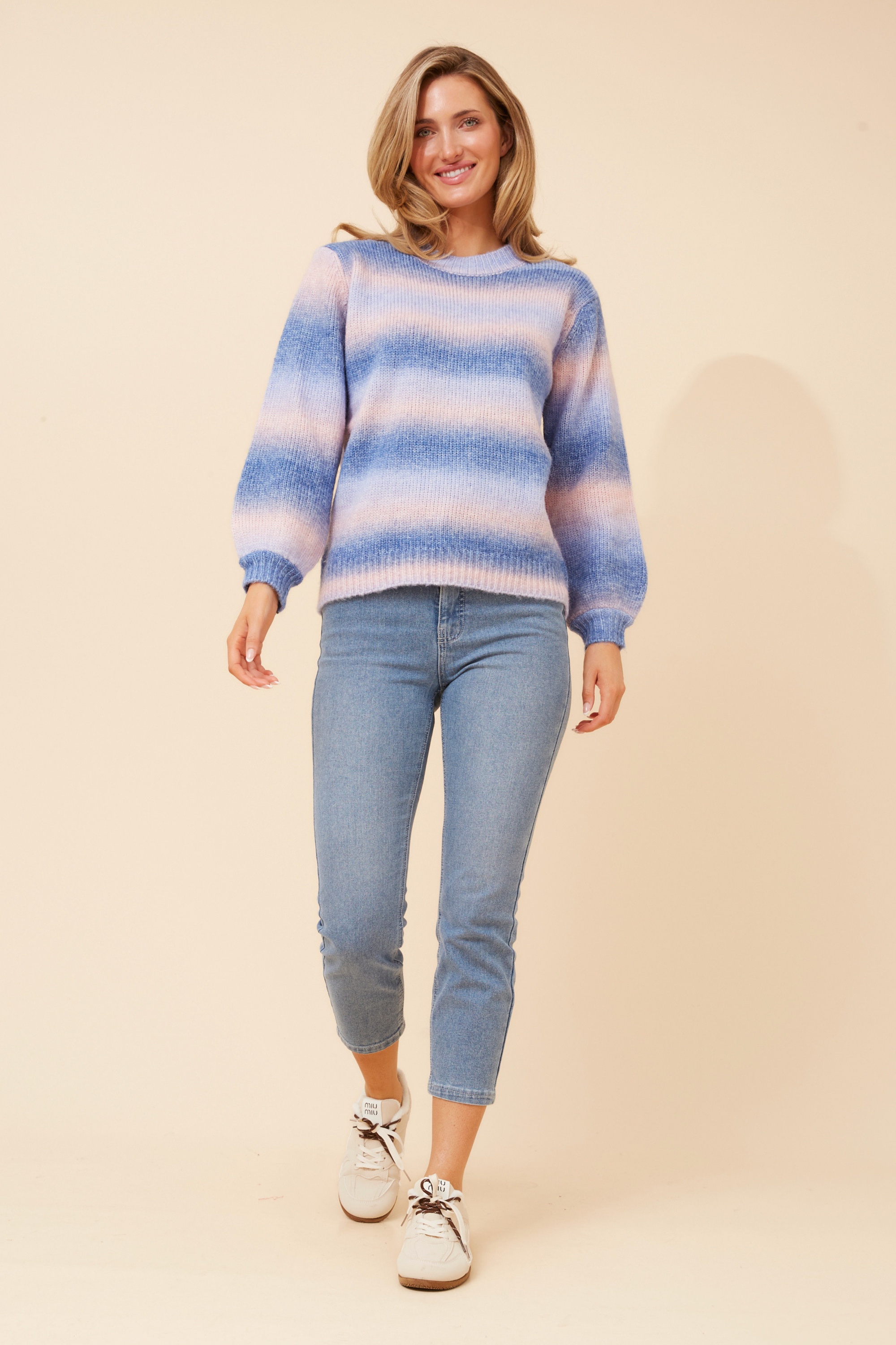 ZAYDA WOOL BLEND PULLOVER