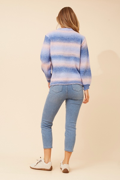 ZAYDA WOOL BLEND PULLOVER