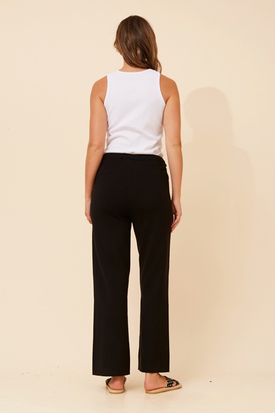 ZAYNE WIDE LEG KNIT PANTS