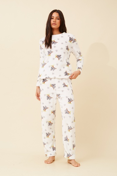 ZEN ANIMAL PRINT PYJAMA SET