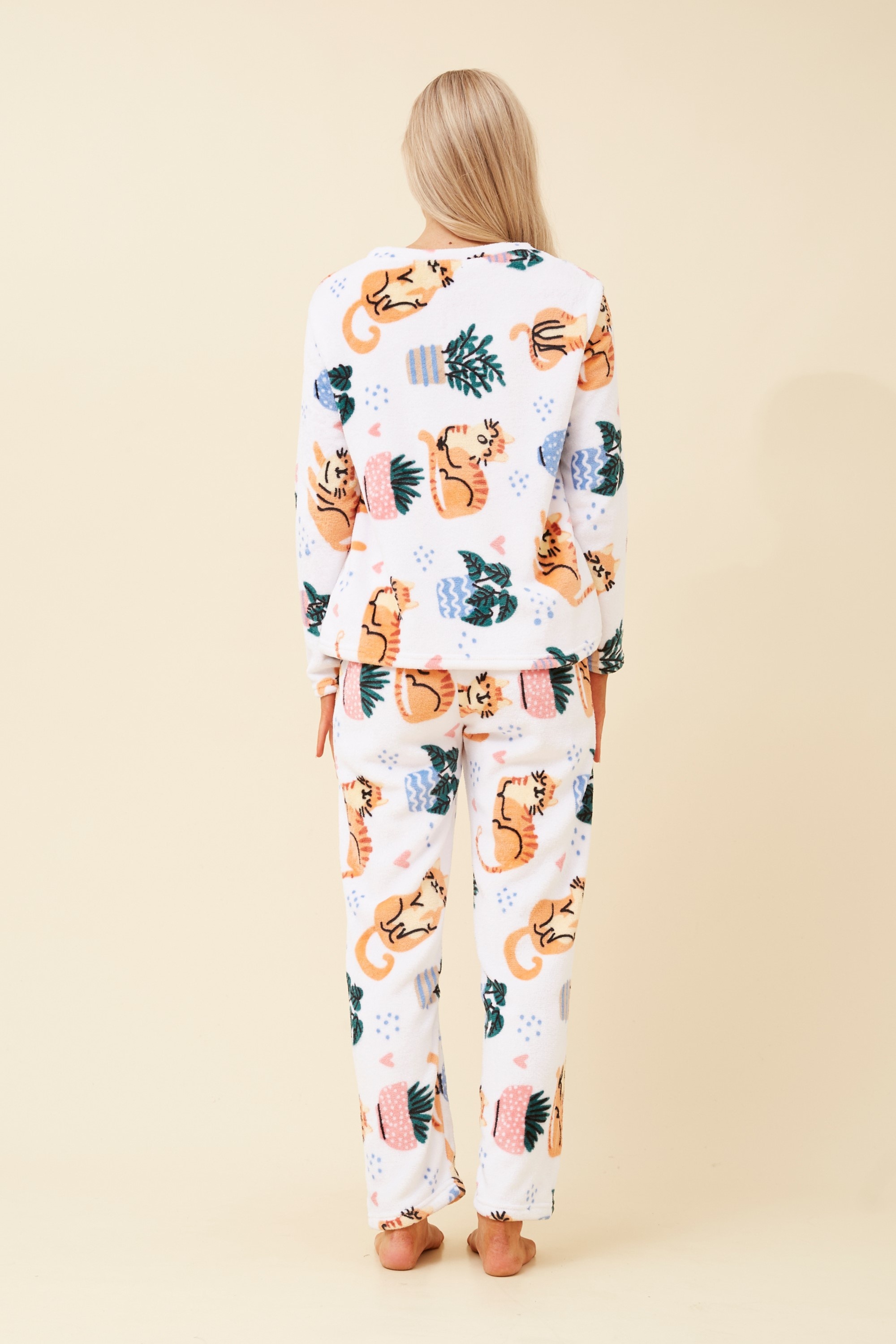 ZEN ANIMAL PRINT PYJAMA SET
