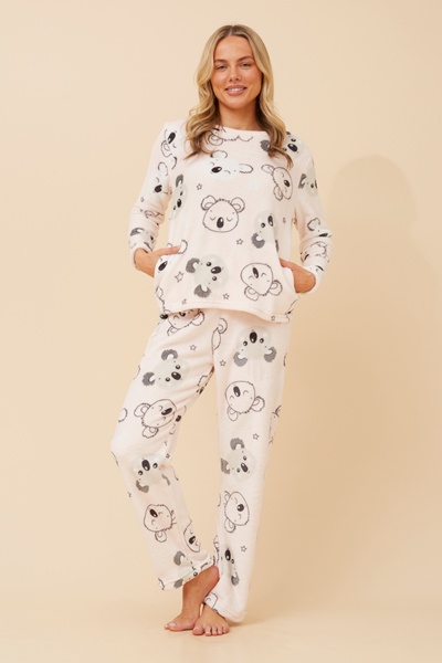 ZEN ANIMAL PRINT PYJAMA SET