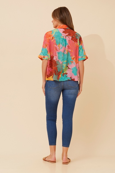 ZENAIDA FLORAL PRINT TOP