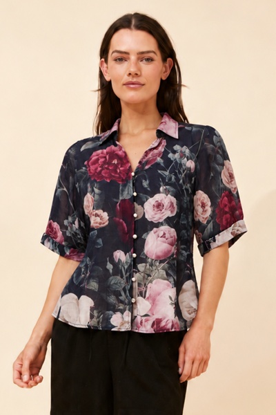 ZENAIDA FLORAL SHIRT