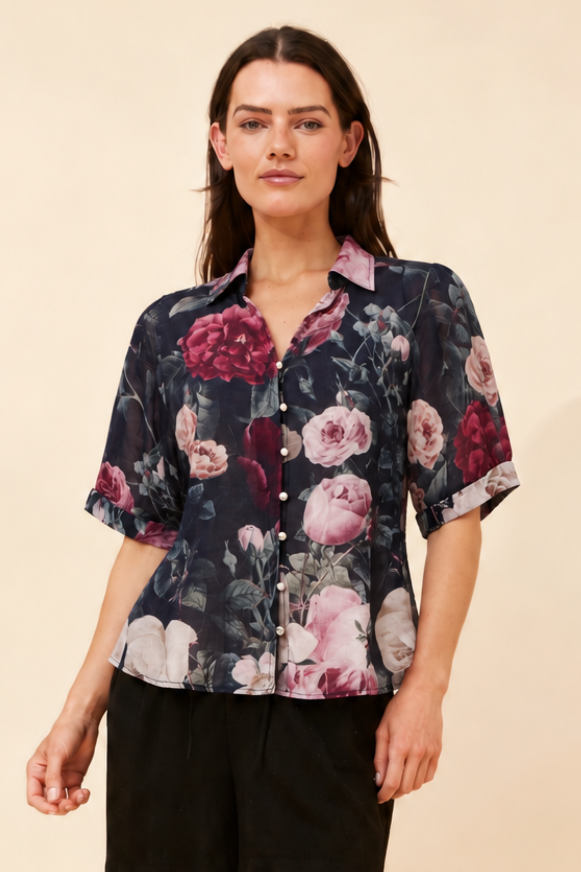 ZENAIDA FLORAL SHIRT