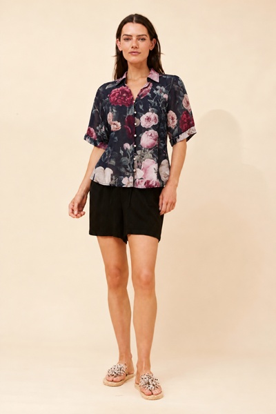 ZENAIDA FLORAL SHIRT